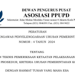 PERATURAN APPUPD NOMOR 4 TAHUN 2024